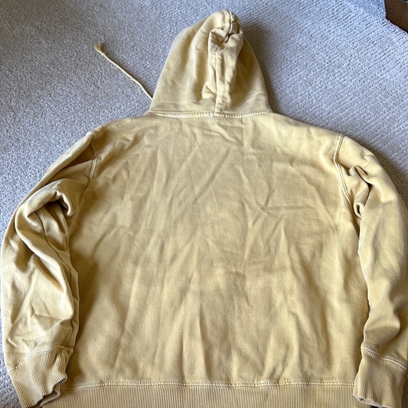 Pacsun plain yellow hoodie - Picture 2 of 3